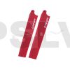 LX61157  Lynx Heli MCPX BL Plastic Main Blade 115mm Red  
